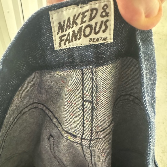 Naked & Famous Skinny Guy Multicolor Fill Selvedge Size 32 x 32 - Picture 3 of 7